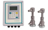 Stable Insertion Ultrasonic Flowmeter Wet Type Transducer With Data Logger