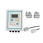 Data Logger 4-20ma Clamp On Type Ultrasonic Flow Meter For Beverage Factory
