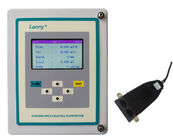 Wall mounted area velocity type open channel ultrasonic flow meter with 4-20mA and RS485 modbus