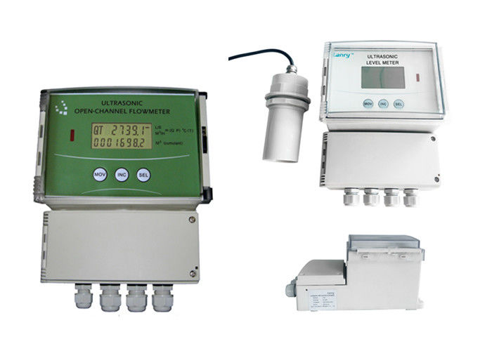 Remote Control Ultrasonic Open Channel Flow Meter For Water Measurement