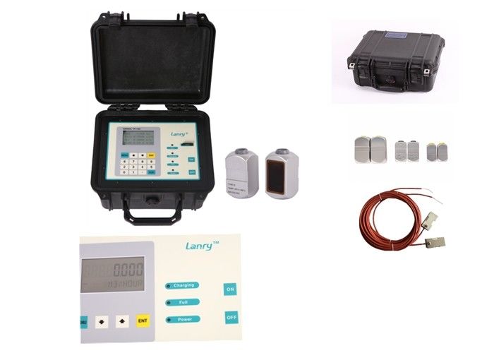 Rechargeable Portable Ultrasonic Flow Meter , Handheld Water Flow Meter