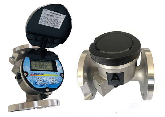 Stainless Steel SUS304 Ultrasonic Flow Meter Flange Connection DN50-DN300