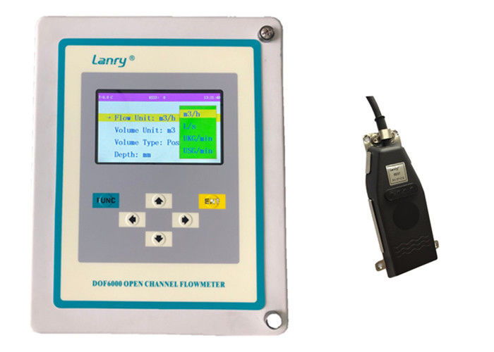 Liquid Ultrasonic Open Channel Flow Meter With Pressure Compesation
