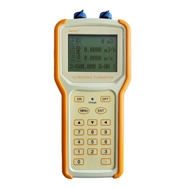 Hot Selling Flow Rate Calibration Non-invasive Handhelld Ultrasonic Flow Meter Clamp On Types