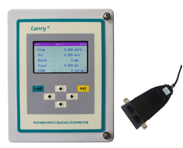 Velocity Measuring Device Open Channel Flow Meters Ultrasonic Doppler Flow Meter For Liquids