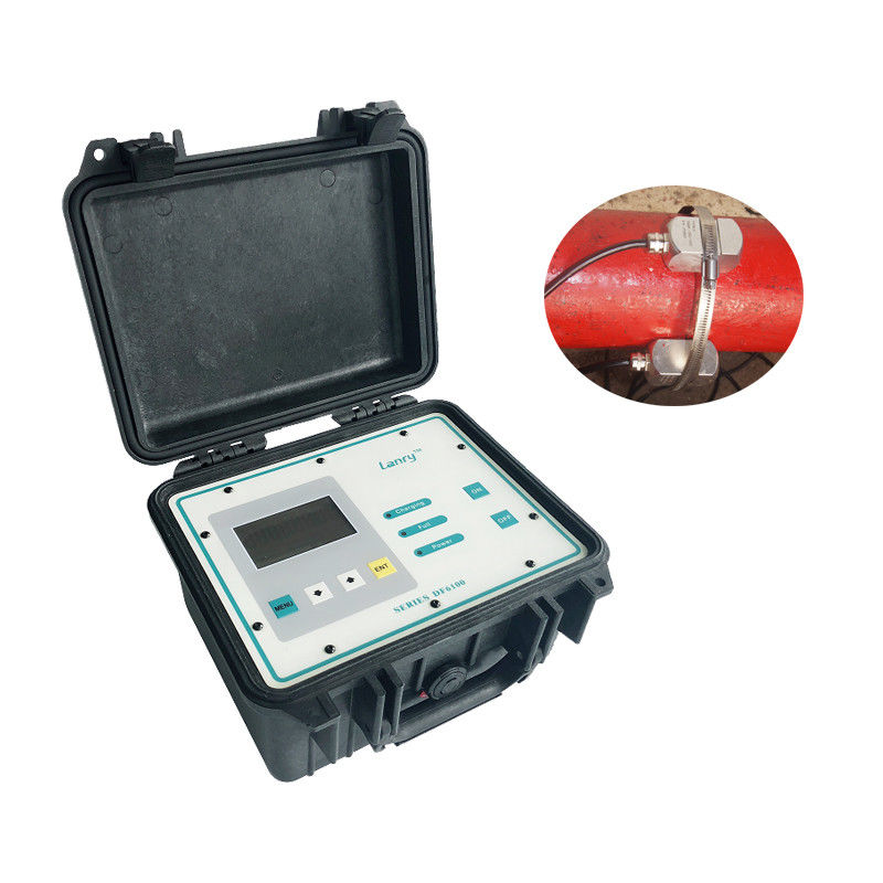 Portable Type Clamp-On Sewage Flow Monitor Ultrasonic Flowmeter For Drainage
