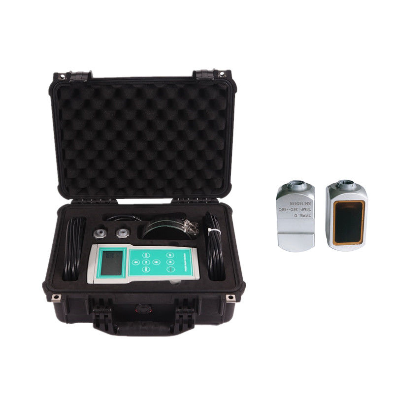 4-20mA output bidirectional handheld doppler ultrasonic flow meter for raw sewage